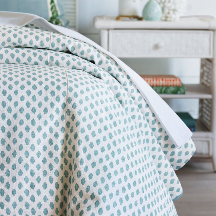 St. Barths Cotton Blend Geometric Shapes Duvet Cover Set