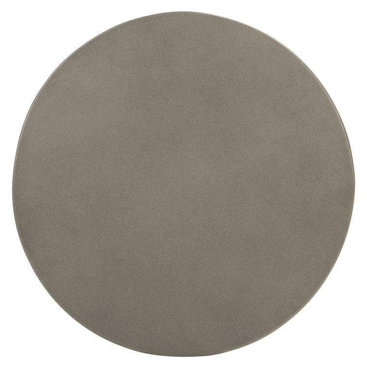 Jiraiya Dark Grey Concrete Outdoor Accent Table