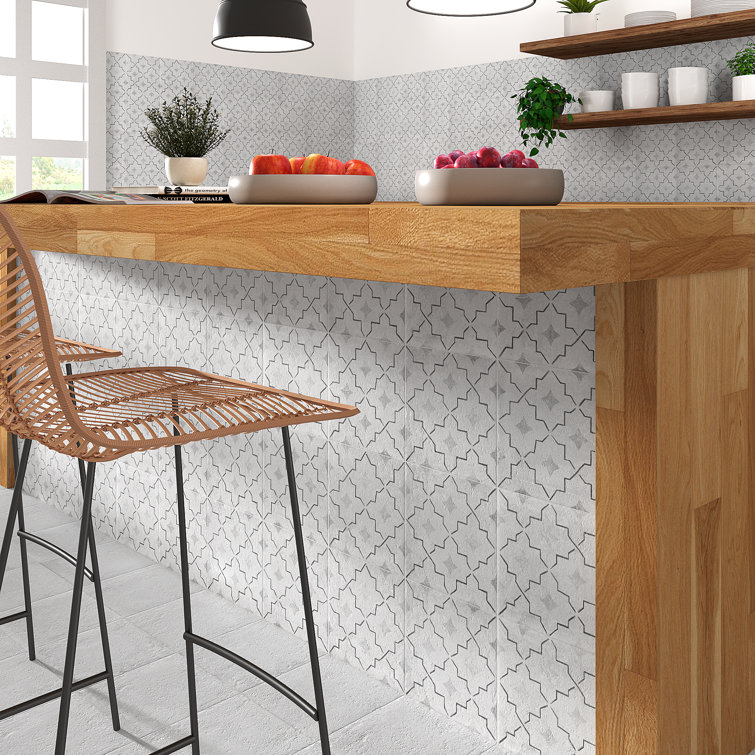Patras 8x8 Multicolor Matte Porcelain Floor and Wall Tile