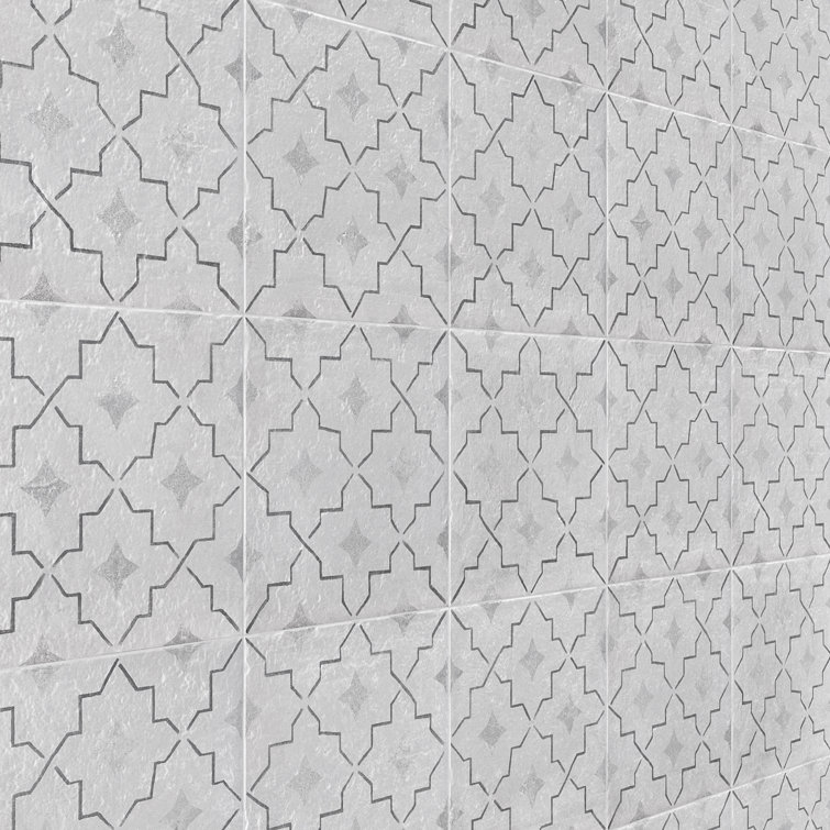 Patras 8x8 Multicolor Matte Porcelain Floor and Wall Tile
