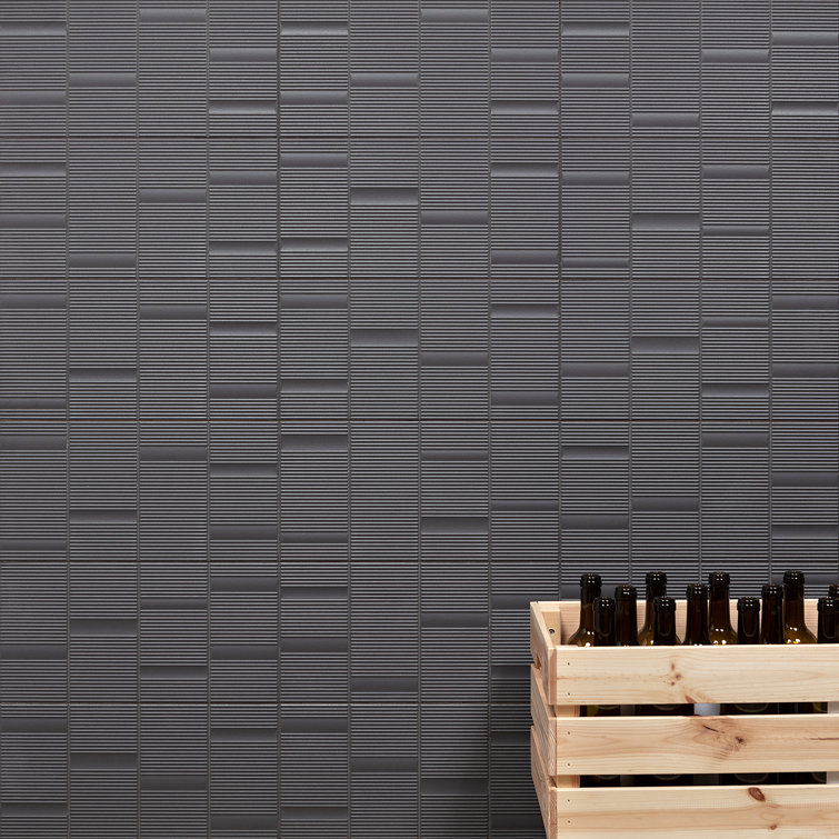 Flyer 8'' x 16'' Matte Gray Ceramic Wall Tile