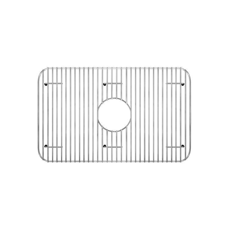 Stainless Steel Sink Grid with Rubber Feet for Fireclay Sinks