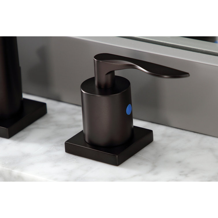 Serena 9'' Oil Rubbed Bronze Modern Widespread Bathroom Faucet