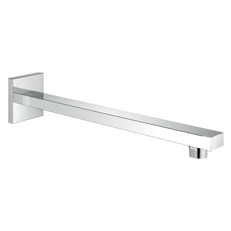 Eurocube Chrome Modern Wall-Mounted Shower Arm