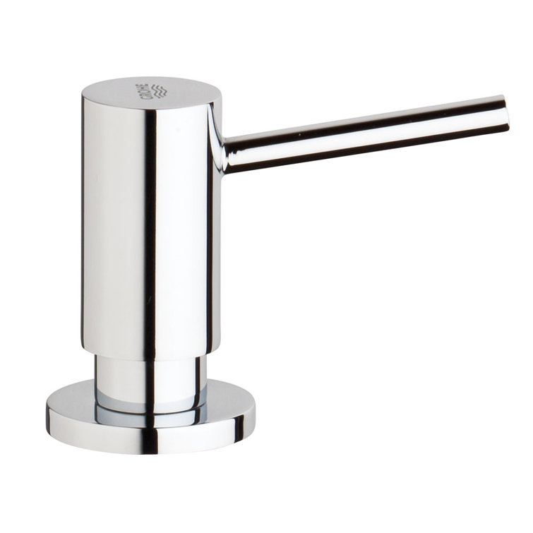 Graphite Modern Brass Soap and Lotion Dispenser