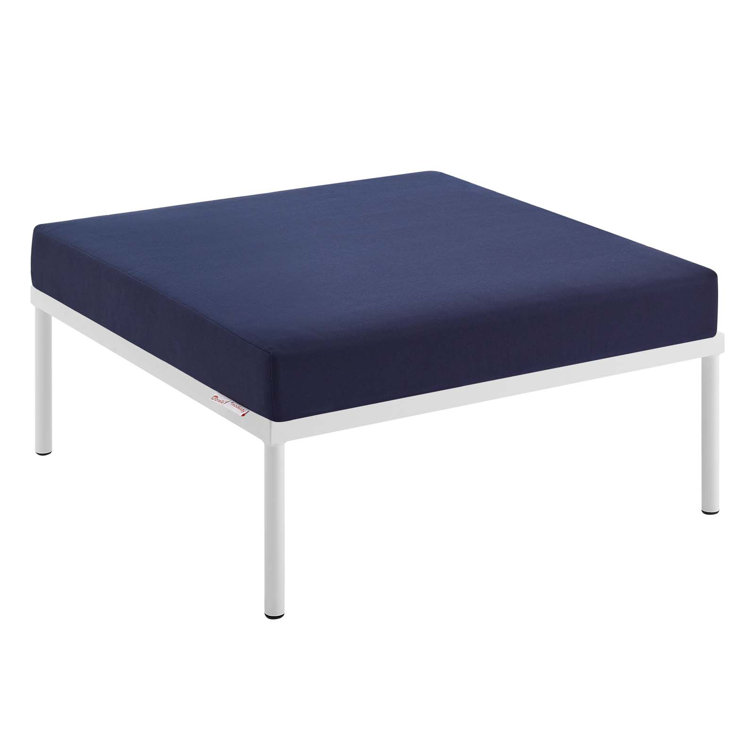 Harmony 10-Piece Navy Sunbrella Aluminum Outdoor Sectional Sofa Set