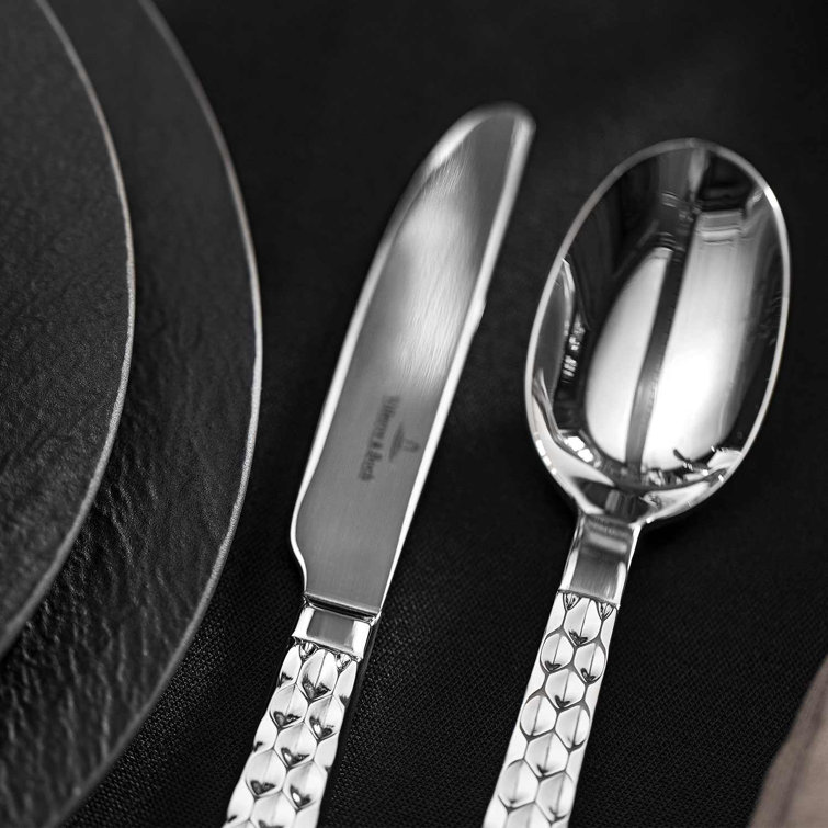 Polished Stainless Steel 20-Piece Flatware Set, Service for 4