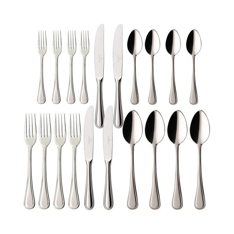 Villeroy & Boch Villeroy & Boch Merlemont 20 Piece 18/10 Stainless Steel Flatware Set, Service for 4