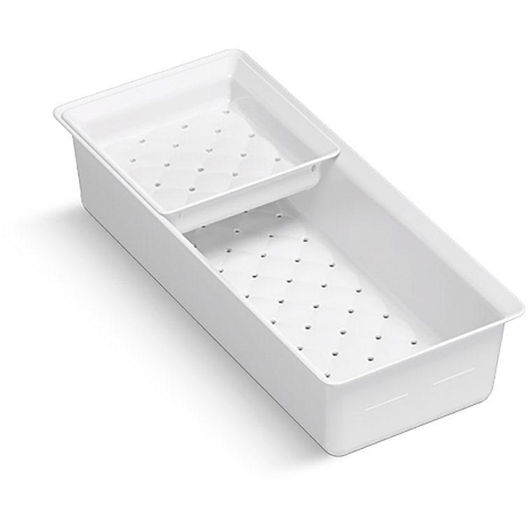 Stainless Steel Double Bowl Drop-in Workstation Kitchen Sink with Bamboo Cutting Board