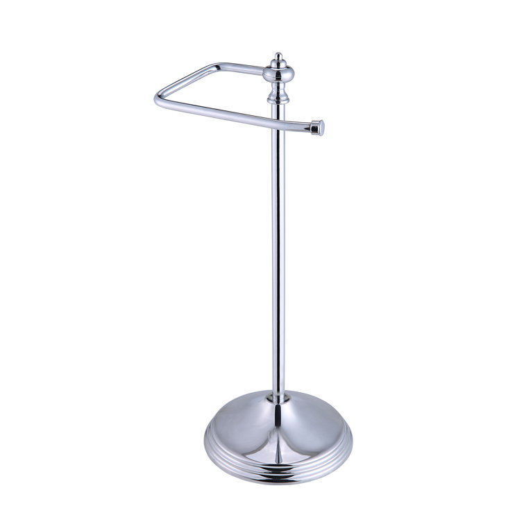 SunnyPoint WF-0K-JOC0-XLSW Heavy Weight Classic Decorative Metal Fingertip Towel Holder Stand