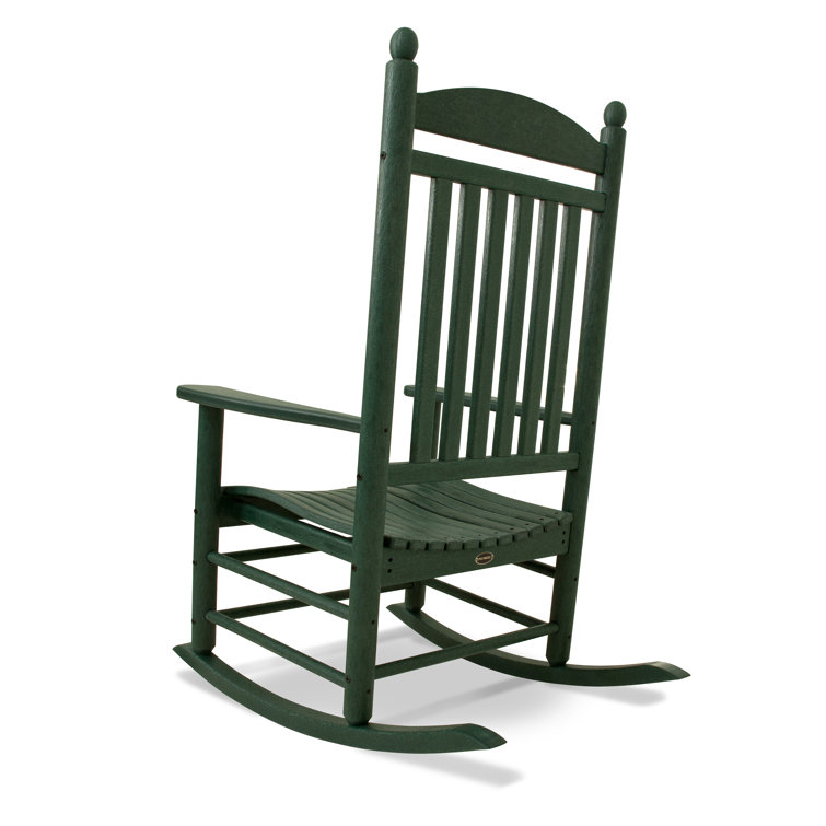 Jefferson Green Eco-friendly Outdoor Rocking Chair with Arms