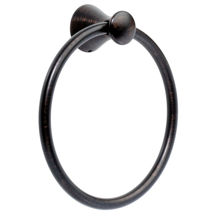 Venetian Bronze Wall Mounted Towel Ring