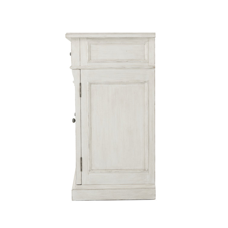 Bordeaux Elegance White Beech & Oak Veneer Sideboard
