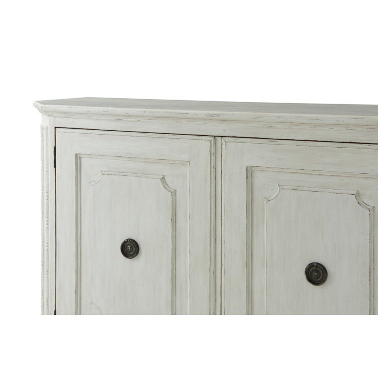 Tavel 65'' Nora Finish Solid Wood Sideboard Inspired by Gustav's Era