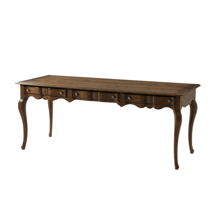 Avesta Solid Wood 72'' Executive Desk with 3 Drawers