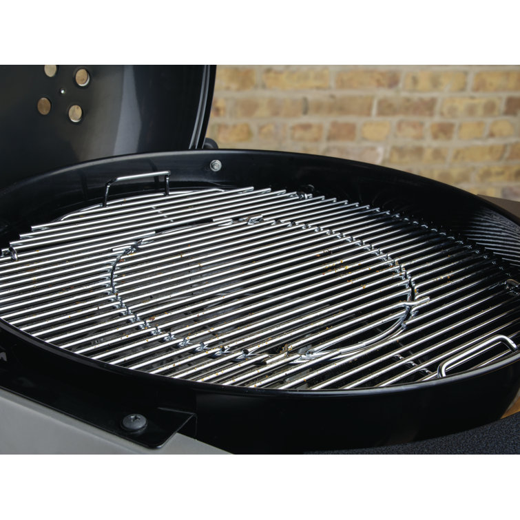 Weber Performer Deluxe 22-Inch Black Charcoal Grill with Gas Ignition