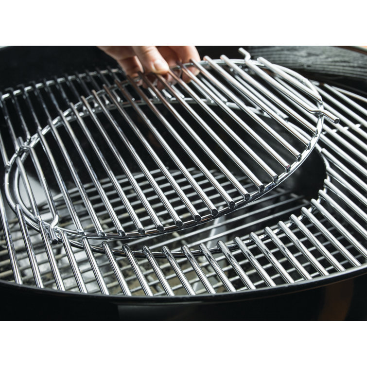 Weber Performer Deluxe 22-Inch Black Charcoal Grill with Gas Ignition