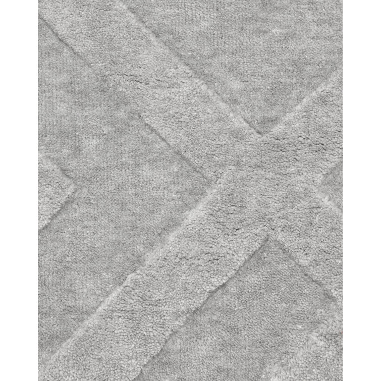 Handmade Arlo Gray Rectangular 8' x 10' Indoor/Outdoor Rug