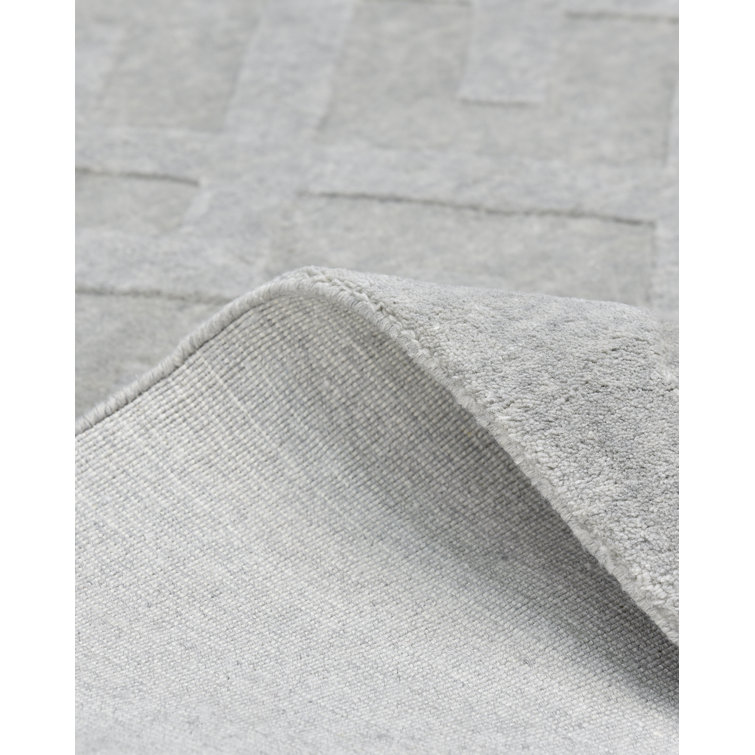 Handmade Arlo Gray Rectangular 8' x 10' Indoor/Outdoor Rug