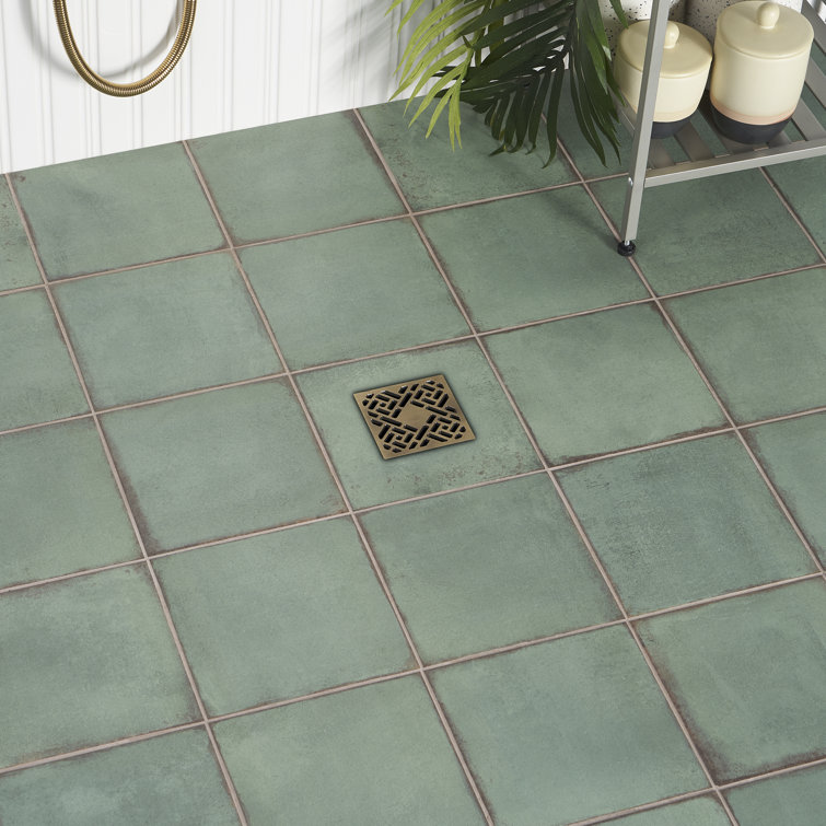 Coronado Green Matte 8" x 8" Porcelain Floor and Wall Tile