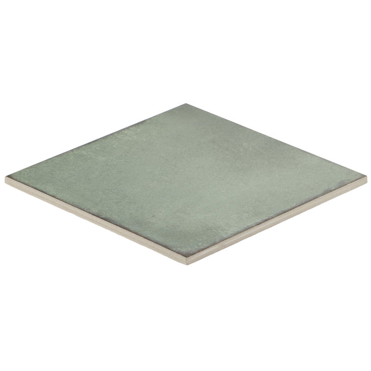 Coronado Green Matte 8" x 8" Porcelain Floor and Wall Tile