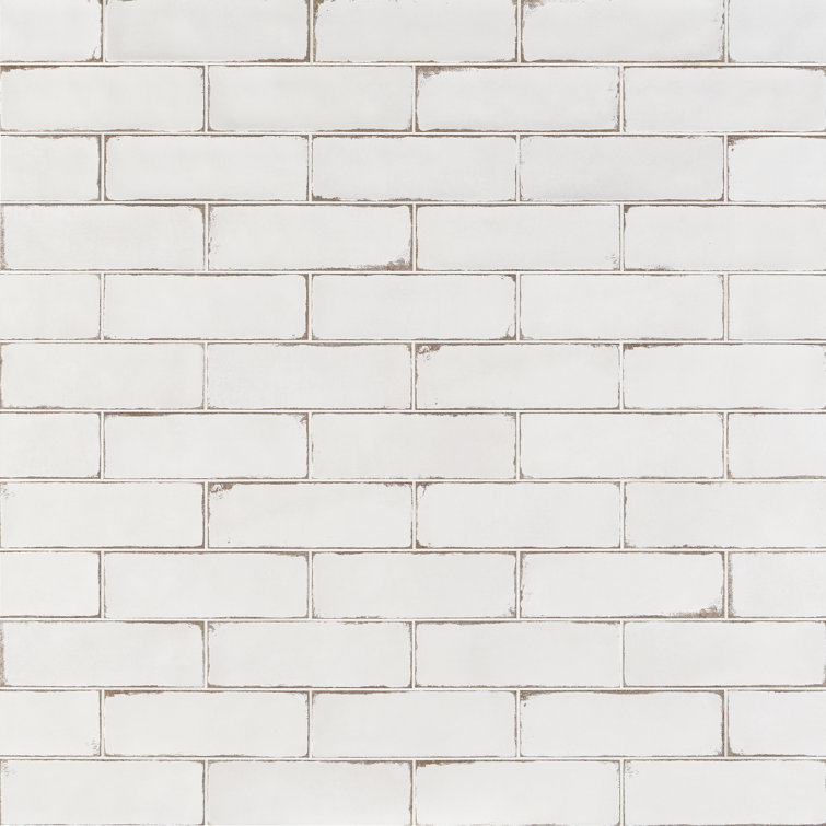 Santa Fe 4" x 12" Ceramic Fabric Look Subway Tile