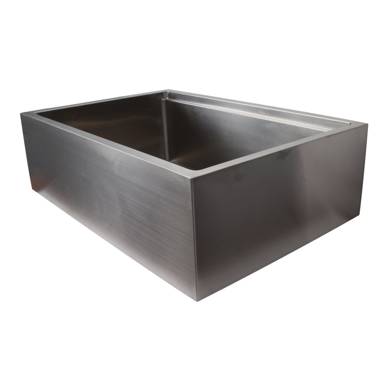 Bailey 33'' Stainless Steel Farmhouse Single Bowl Kitchen Sink