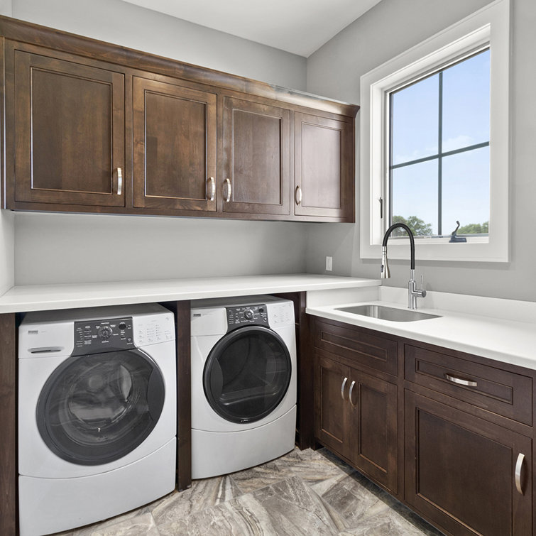 Brushed Nickel and Black Stainless Steel Pull-out Spray Faucet