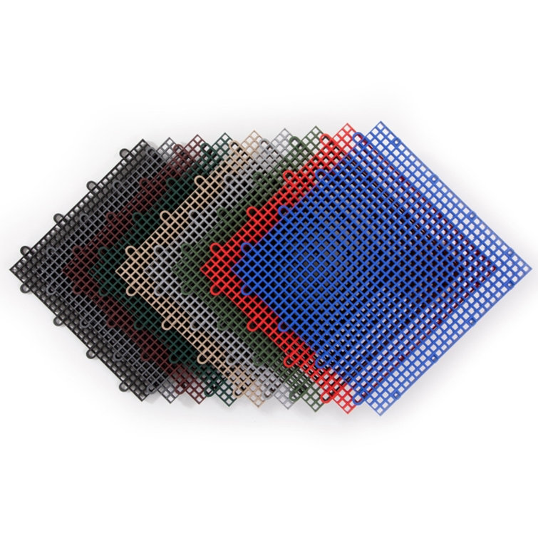 Camel's Back Plastic Interlocking Outdoor Deck Tiles