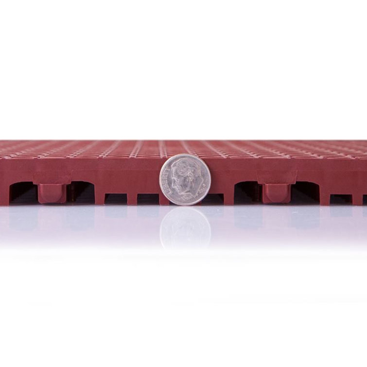 Camel's Back Plastic Interlocking Outdoor Deck Tiles