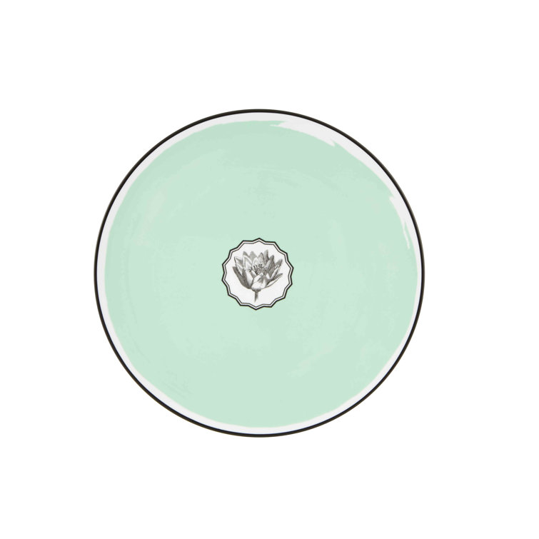 Herbariae Spring Bloom Hand-Painted Porcelain Charger Plate