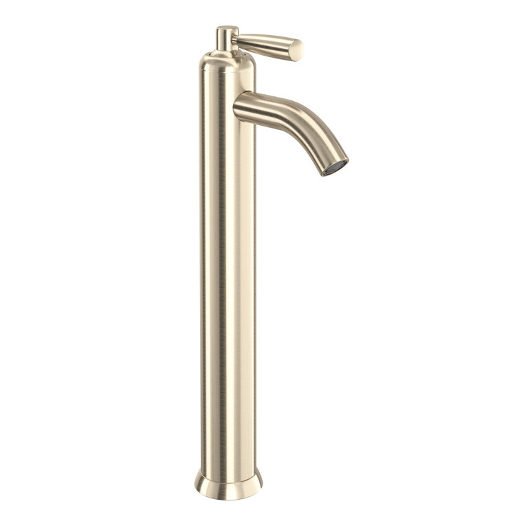 Polished Nickel Tall Single Handle Vessel Faucet