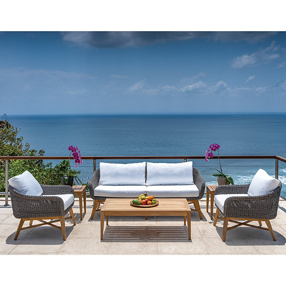 Tribeca Rectangular Grade A Teak Outdoor Coffee Table