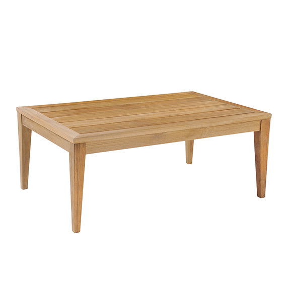 Tribeca Rectangular Grade A Teak Outdoor Coffee Table