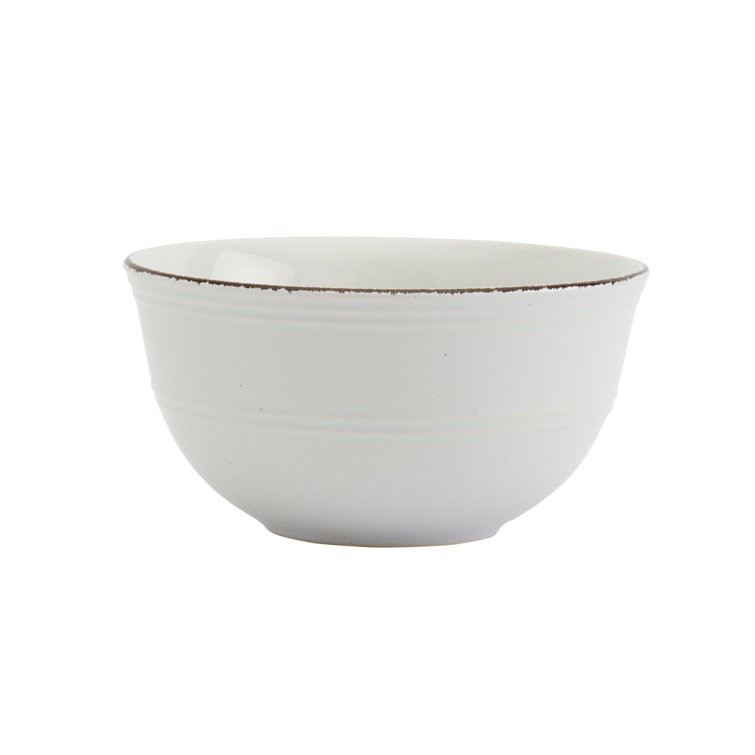 White Ceramic 12-Piece Dinnerware Set with Glossy Finish