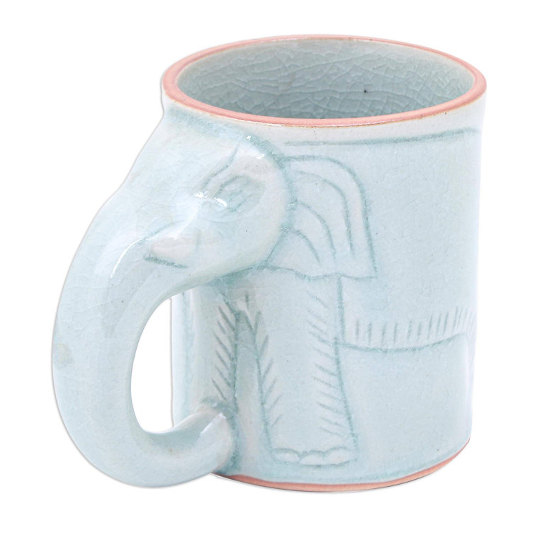 White Ceramic Microwave Safe Coffee Mug