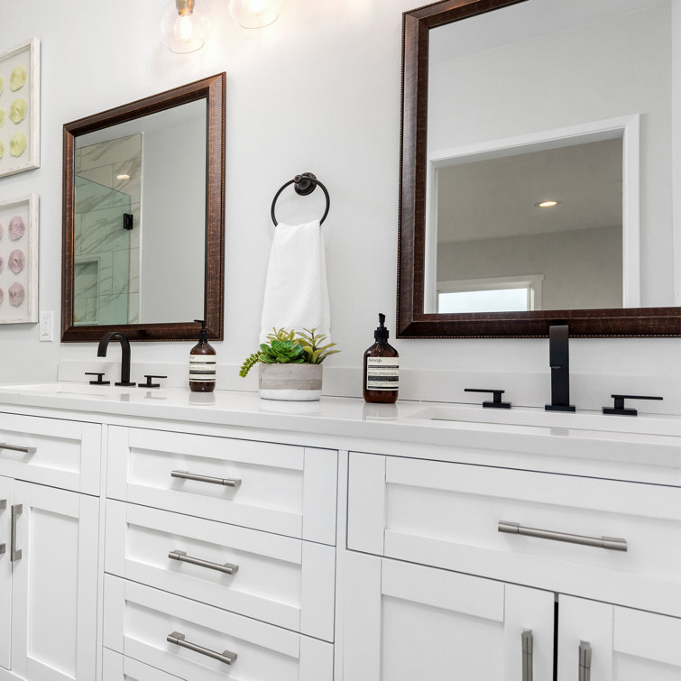 Matte Black Nickel Widespread Bathroom Faucet
