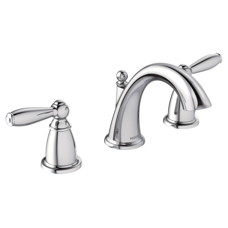 Contemporary Distressed Bronze 5'' High Widespread Bathroom Faucet
