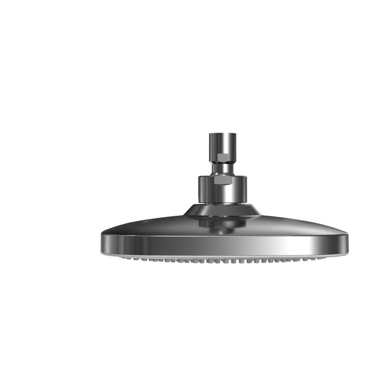 Modern Chrome Square Rain Shower Head with Comfort Wave Technology