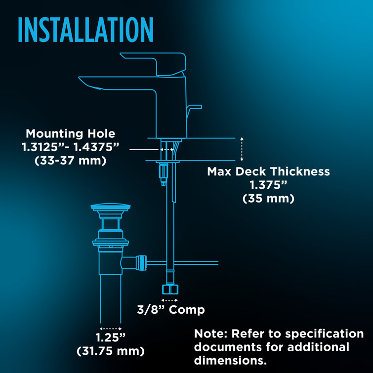 Toto Go 1.2 GPM Polished Chrome Modern Single-Hole Faucet with Comfort Glide