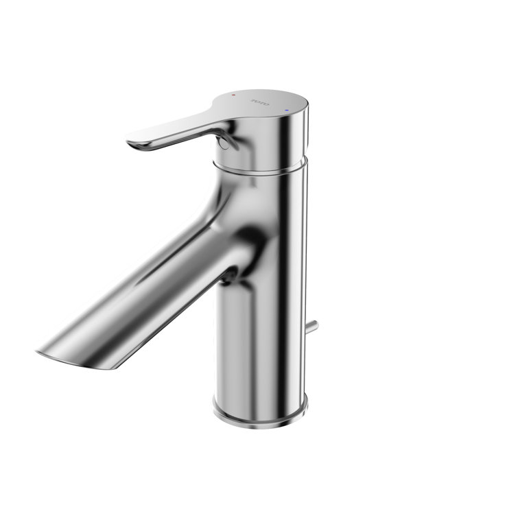 Sleek Polished Chrome Single Hole Bathroom Faucet with Ceramic Disc Valve