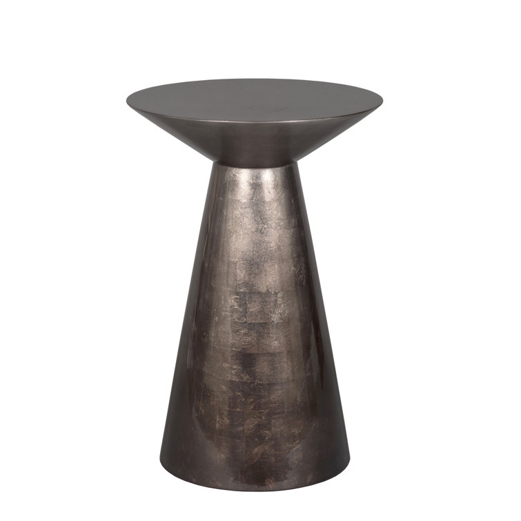 Iced Shadow Metal Cone Base Spot Table
