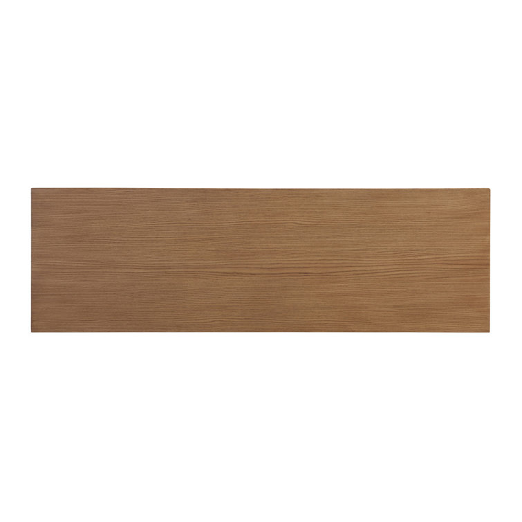 Sandstone Coastal Raffia Door Hall Chest with Nailhead Trim