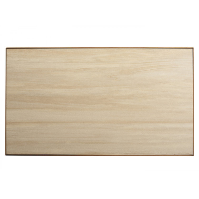 St Tropez Rectangular Brown Wood Cocktail Table