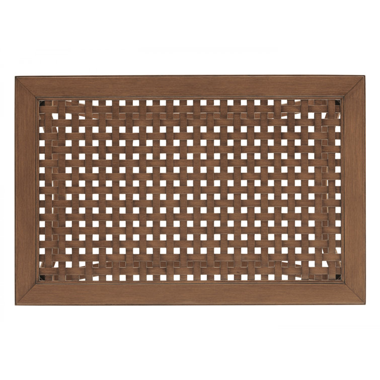 Harbor Isle 48'' Brown Transitional Rectangular Cocktail Table