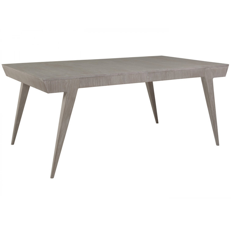 Bianco Extendable Rectangular Mahogany Dining Table for Eight