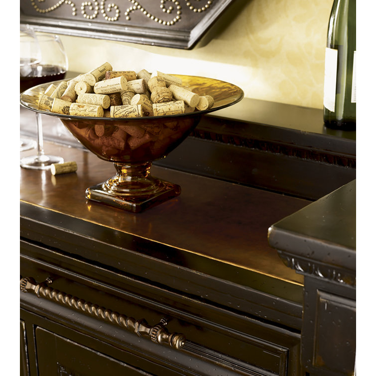 Kingstown Maldive 68" Black Traditional Buffet with 2 Drawers