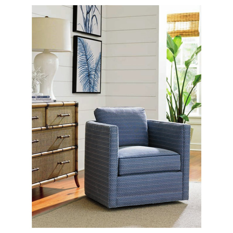 Bermuda Sands 44'' Transitional Brown Raffia & Bamboo 4-Drawer Chest