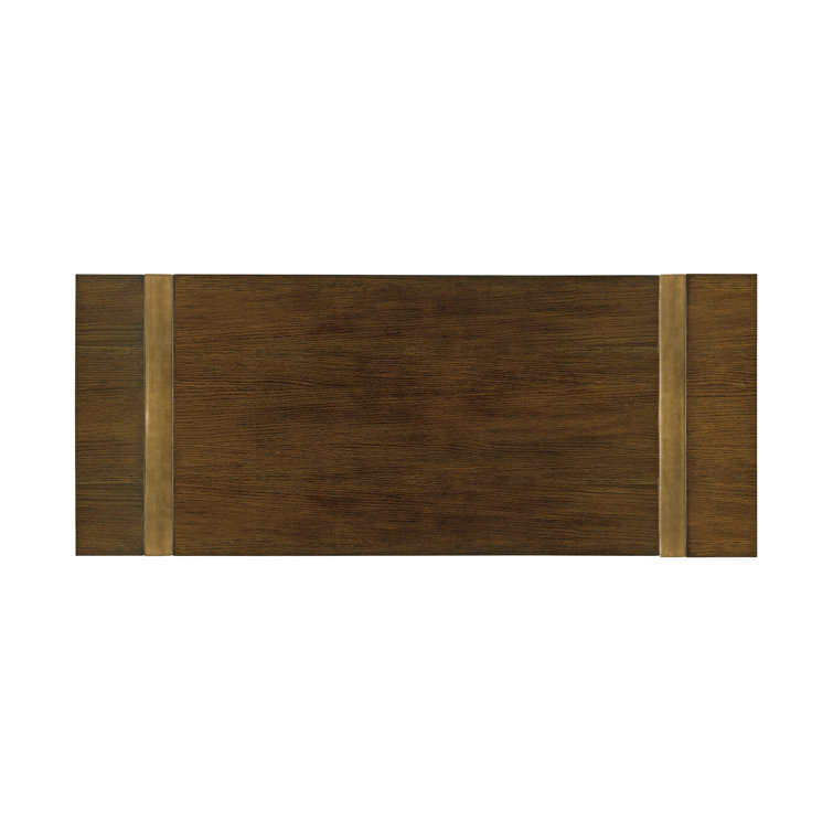 Transitional White Oak 60'' Home Office Desk with Drawer