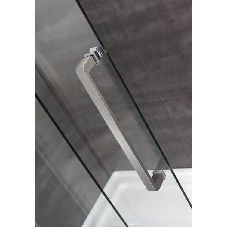 Moselle 60" Frameless Sliding Tub Door with Clear Glass